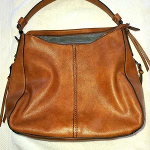 Brown hobo purse